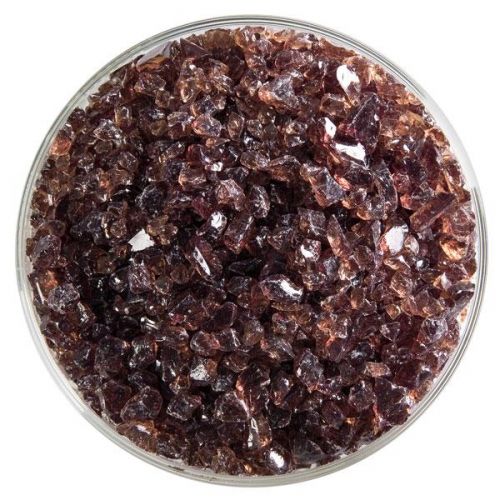 BU140993F - Bullseye Frit Coarse Light Bronze 5oz Jar - 90 COE