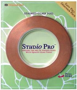 12267-Studio Pro 1/4"  Black Back Foil 1.25 Mil