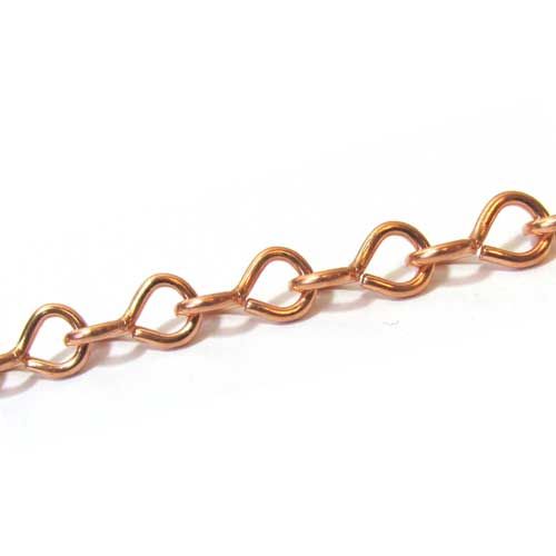 17878-Jack Chain Copper 17gge 25' per Unit