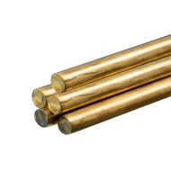 13370-Brass Rod 3/32" Dia.(5/pk)