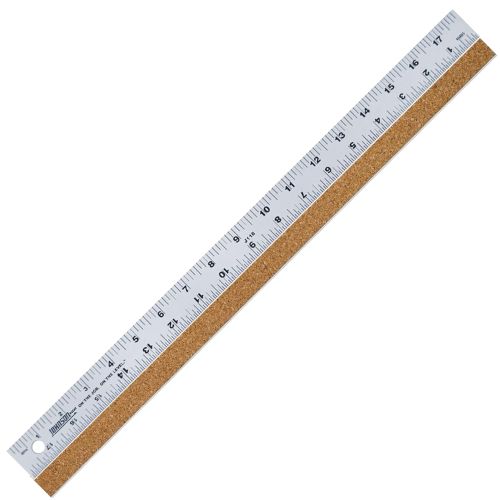 14700-18" Metal Ruler w/ Cork Backing