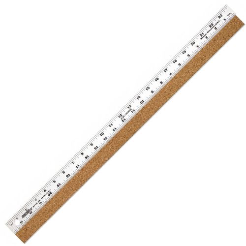 14710- 24" Metal Ruler w/ Cork Backing