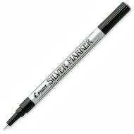 15080CS- Box Silver Pilot Permanent Marker, Extra Fine Point 12ea.