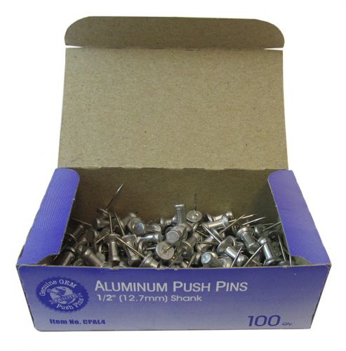 15590-Push Pins 1/2" Steel Point