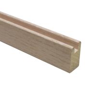 16430-Oak Wood Framing 1"x 3/16"x 6'