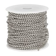 17905-Silver Ball Chain 100' Spool