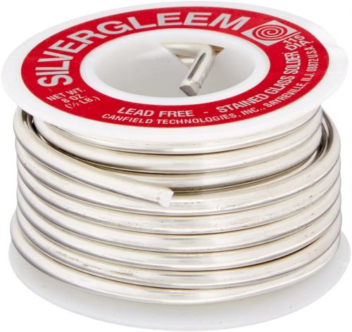 1957-Canfield Silver Gleem 1/2lb. Spool