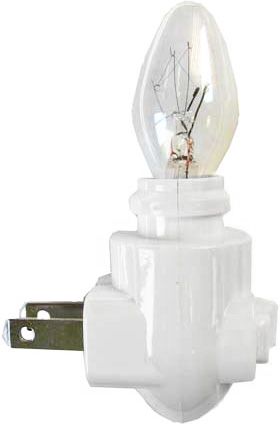 35701CS - Case White Night Light w/4 Watt Bulb 200ea