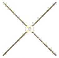 36940- 4 Way Brass Spider 8"Dia. 