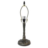 32020-Small Twisted Dragonfly Lamp Base Antique Bronze Finish