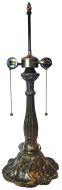 32071-Large Lily Lamp Base Antique Bronze Finish