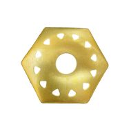 33340-Hexagon Vented Vase Cap 1.5"