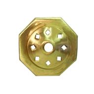 33368-Octagon Vented Vase Cap 3-1/16"