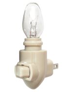 35700 -Ivory Night Light w/4 Watt Bulb