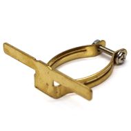 35760- Brass Adjustable Night Light Clip