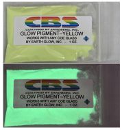 43816-CBS Dichroic 1oz. Yellow Glow Pigment