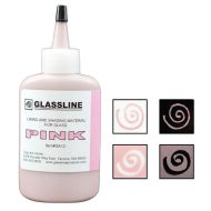 46091-Glassline Bottle Pen Pink