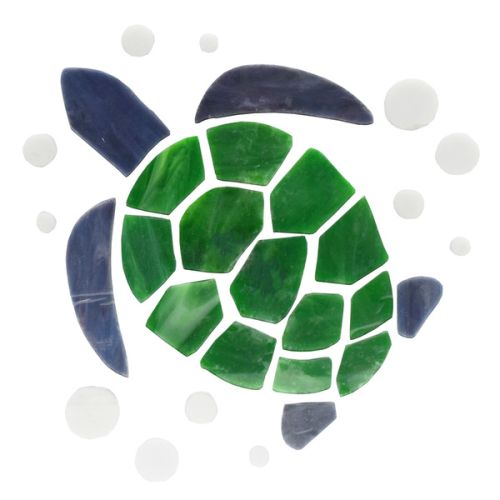 43642-Pre-Cut Stained Turtle