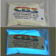 43814-CBS Dichroic 1oz. Blue Glow Pigment