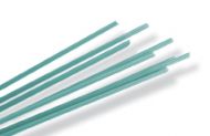 43922- Oceanside Turquoise Green Opal Rods 96 COE #2232-1lb Bundle