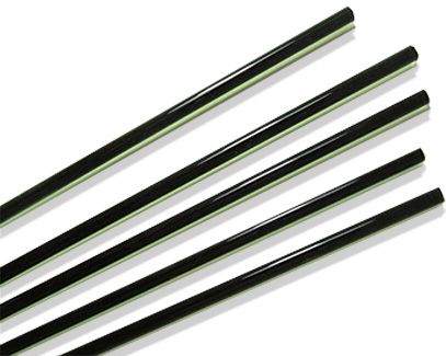 43956- Oceanside Light Olive Transparent Rods 96 COE #5282-1lb Bundle