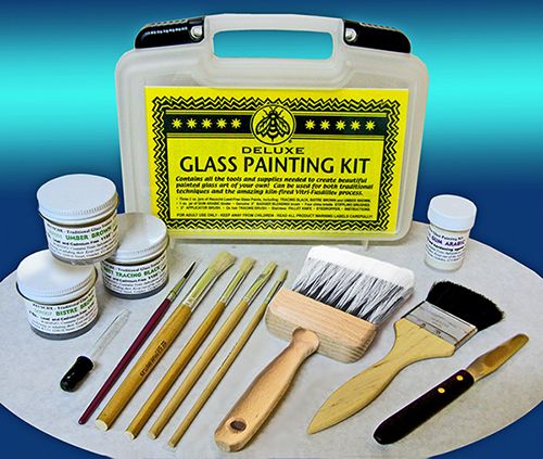 4580-Peter McGrain Deluxe Glass Painting Kit