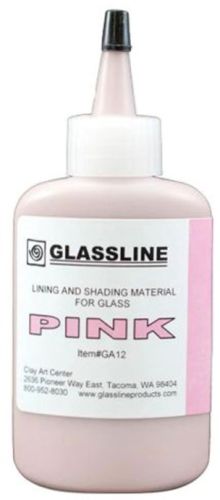46091-Glassline Bottle Pen Pink