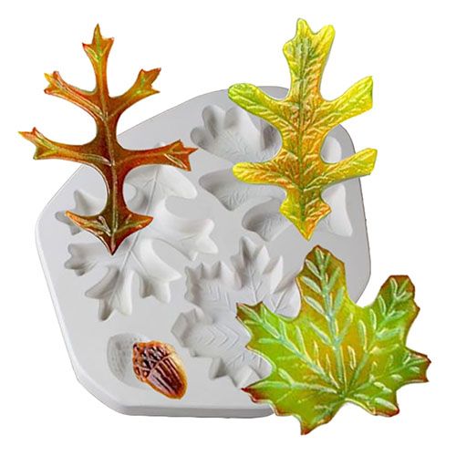 47370-Leaves & Acorn Casting Mold