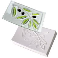 47375-Olive Texture Soap Dish Mold