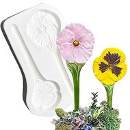 47387-Pansy and Hibiscus Stake Mold