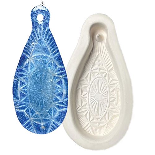 47416- Crystal Tear Ornament Mold