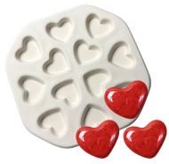 47713-Twelve Small Hearts Mold