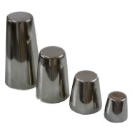 47851- Stainless Steel Large Cup Set Mold Pack 4/ea 