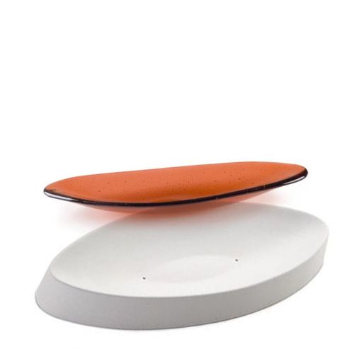 498919- Bullseye 11'' Short Oval Serving Bowl Mold