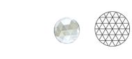 62408-Value 30MM Clear Round 54 Facets