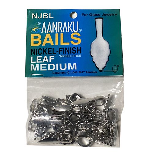 63075-Aanraku Med.Leaf Bails Silver