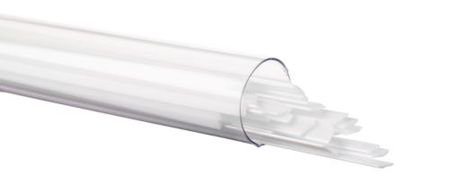 BU011304- Bullseye White Opal Ribbon 90 COE