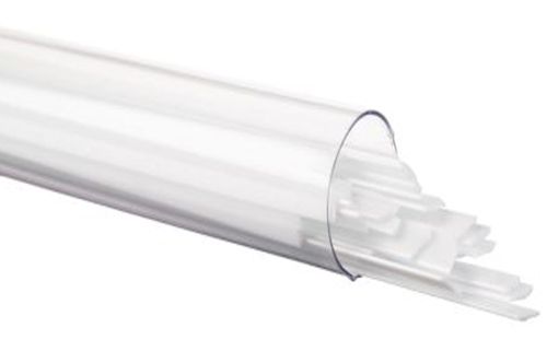 BU011304- Bullseye White Opal Ribbon 90 COE