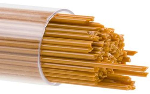 BU032907- Bullseye 1MM Burnt Orange Opal Stringers - 90 COE