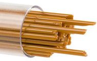 BU032972- Bullseye 2MM Burnt Orange Opal Stringers - 90 COE