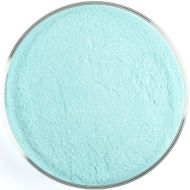 BU117698F- Bullseye Frit Powder Peacock Blue Transparent 5oz Jar  - 90 COE
