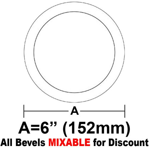 BVR6CS-Case 120ea. Circle Bevel 6" 