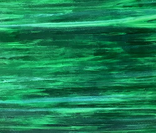 DG1078-Designer Glass Green/White Wispy