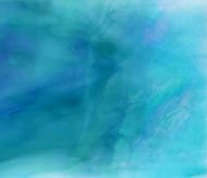 DG1098-Designer Glass Iridized Green/Blue/White Opal