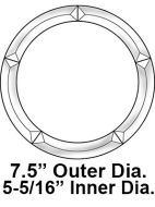 EC273-Exquisite Cluster 7.5'' Diameter 