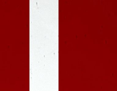 FL503-Lamberts Medium Red On Clear Flashed