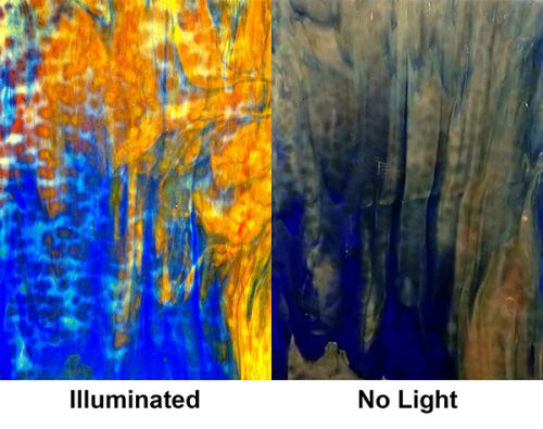 Y506-Yellow/Cobalt Blue Opal