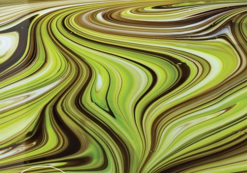 SF9038 - 96 Dubai Green/Drk Brwn/White Opal