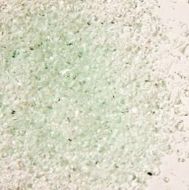 UF3085R-Oceanside Frit Medium Mint Green Iridized #774R 8.5oz Jar - 96 COE