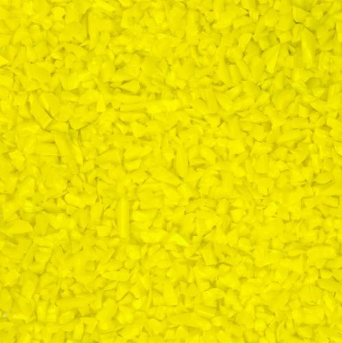 UF5041-Oceanside Frit Coarse Yellow Opal 8.5oz Jar - 96 COE (#2602)